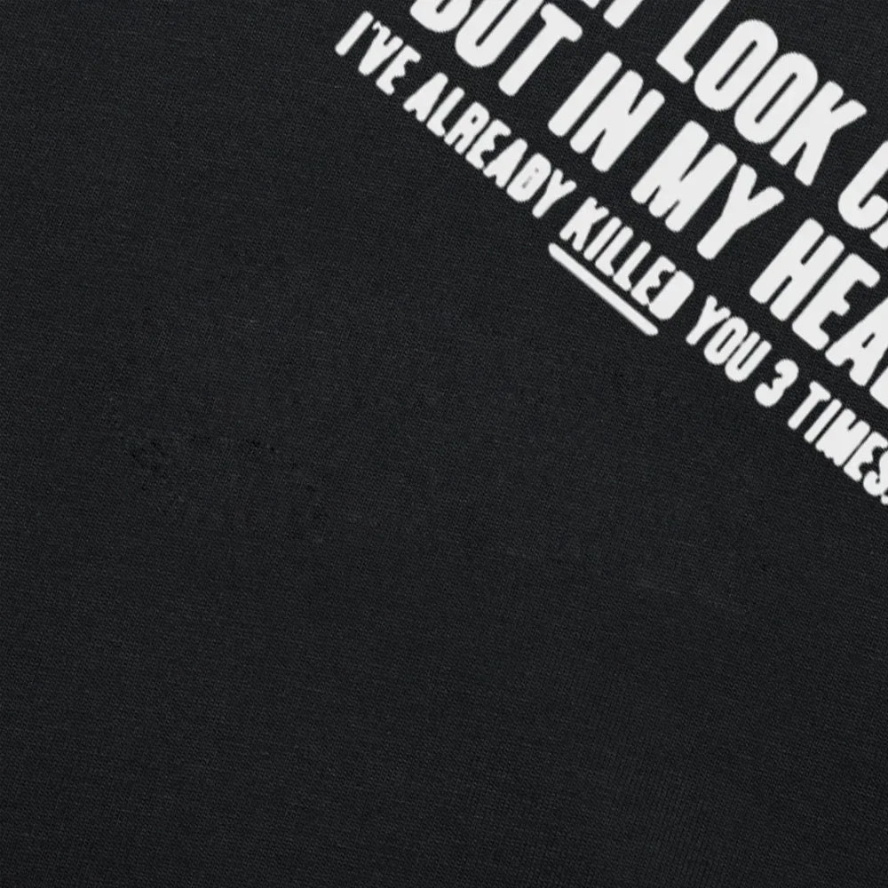 LOOK CALM FUNNY PRINTED